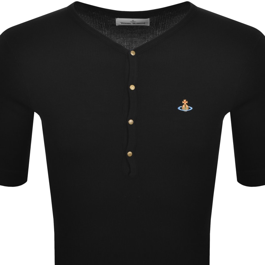 Vivienne Westwood Ribbed T Shirt Black | Mainline Menswear us